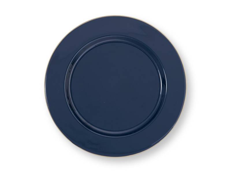 PiP Studio Speiseteller Platzteller dunkelblau 32cm von PiP Studio