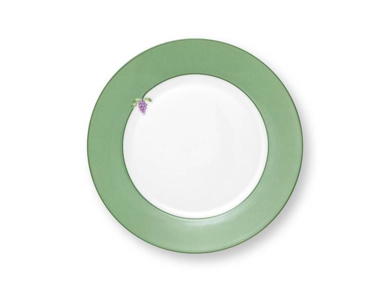 PiP Studio Frühstücksteller Lily&Lotus Uni Light Green Frühstücksteller 21cm von PiP Studio