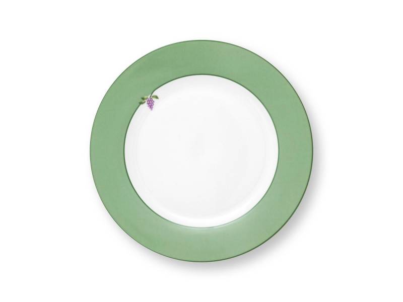 PiP Studio Frühstücksteller Lily&Lotus Uni Light Green Frühstücksteller 23cm von PiP Studio