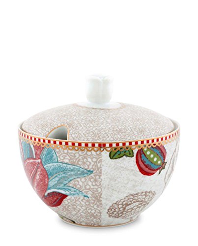 Pip Studio Sugar Bowl Spring to Life | off white | 300 ml von PiP Studio