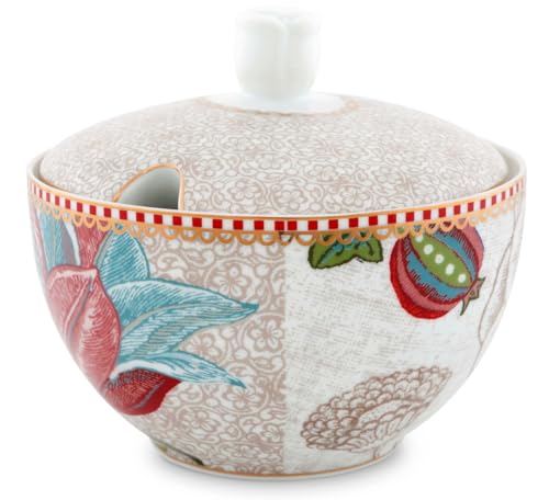 PIP STUDIO Spring to Life Weiss Zuckerdose 0,3 l von PIP STUDIO
