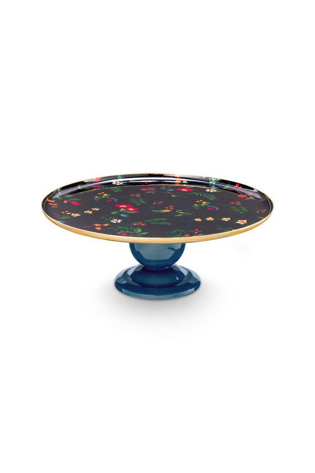 PiP Studio Tablett Berry Blues Tablett blau 32x12,5cm, Eisen von PiP Studio