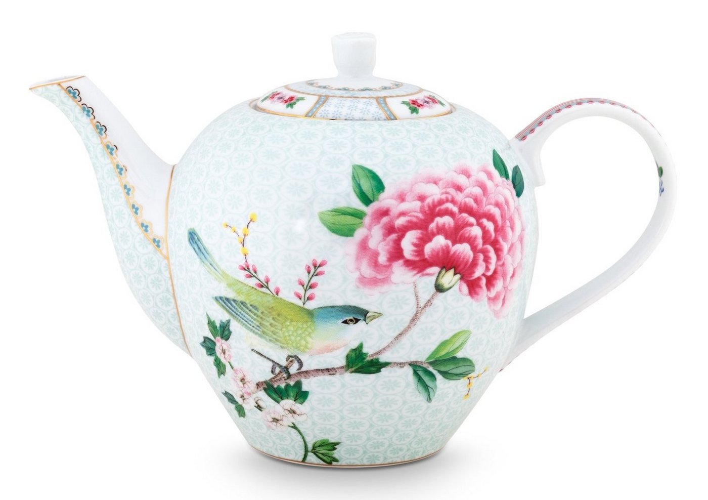 PiP Studio Teekanne Blushing Birds Teekanne gross white 1,6 l von PiP Studio