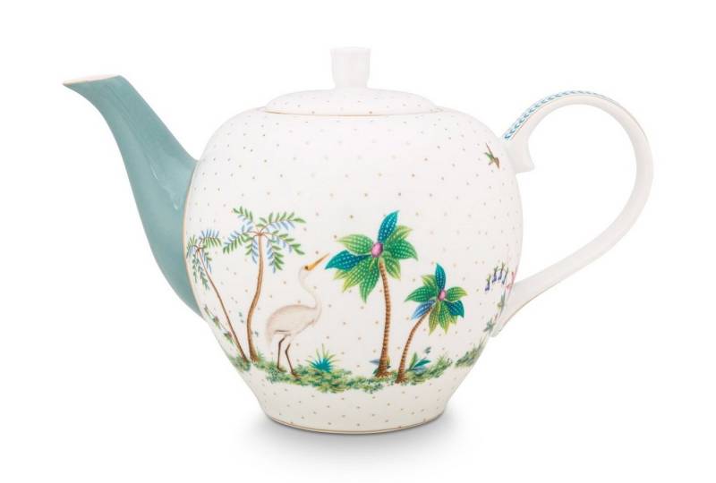PiP Studio Teekanne Jolie Dots Gold Teekanne gross 1,6 l, Tea Pot Large Jolie Dots Gold 1.6ltr von PiP Studio