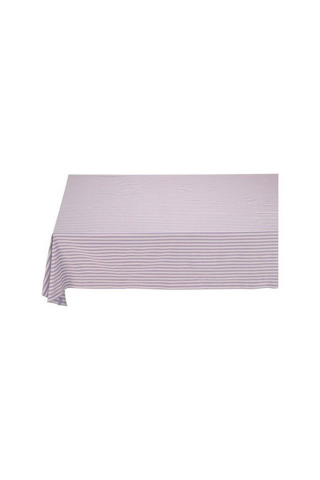 PiP Studio Tischdecke Lily&Lotus Tischdecke Stripes lila 160x250cm, Table Cloth Stripes Lilac 160x250cm von PiP Studio