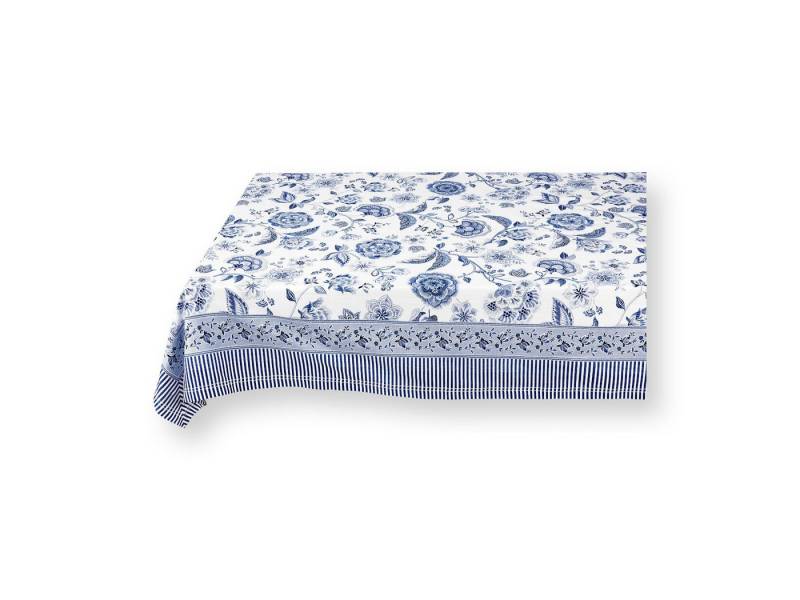PiP Studio Tischdecke Royal Regal Flower Blue Tischdecke 160x310cm von PiP Studio