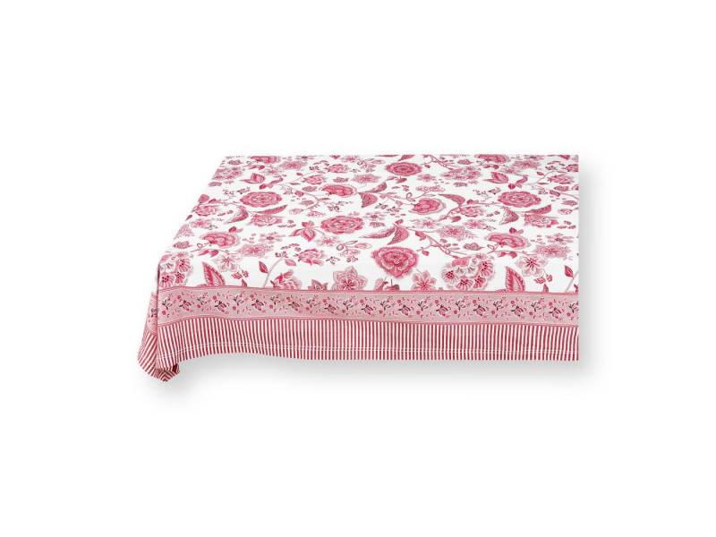 PiP Studio Tischdecke Royal Regal Flower Red Tischdecke 160x260cm von PiP Studio
