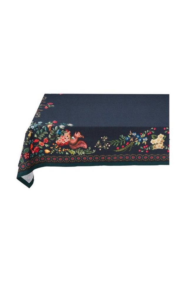 PiP Studio Tischdecke Winter Wonderland Overall Dark Blue Tischdecke, Table Cloth Winter Wonderland Overall Dark Blue 150x250cm von PiP Studio