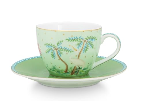 Pip Studio Jolie Gold Dots Green Espressotasse m.U. 120ml von Pip Studio