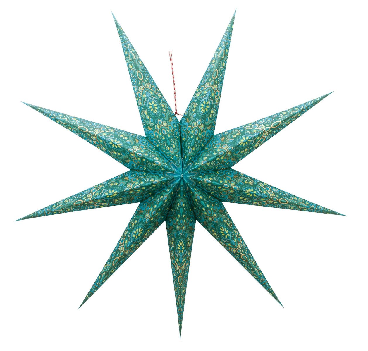 PiP Studio Weihnachtsfigur Christmas Star Paper overall print green 110 cm, Christmas Star Paper Overall Print Green 110cm PiP Studio Weihnachtsfigur Christmas Star Paper overall print green 110 cm, Christmas Star Paper Overall Print Green 110cm von PiP Studio