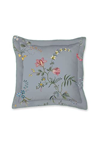 PiP Studio Zierkissen Fleur Grandeur 45x45cm (blau) von PiP Studio