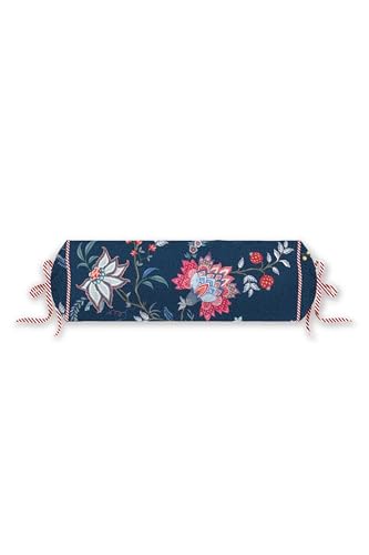 Pip Flower Festival RllCush D.Blue 22x70 von PiP Studio