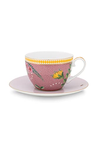 Pip Studio Cappuccino Tasse mit Untertasse La Majorelle | Pink - 280 ml Pip Studio Cappuccino Tasse mit Untertasse La Majorelle | Pink - 280 ml von Pip Studio
