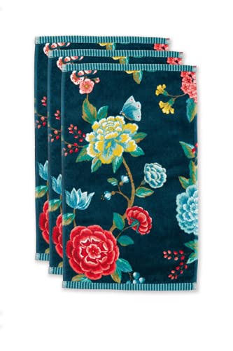 Pip Studio Gästetuch-Set Good Evening 3X Farbe Dunkelblau, Größe 30x50 x 3 Pip Studio Gästetuch-Set Good Evening 3X Farbe Dunkelblau, Größe 30x50 x 3 von PIP Studio