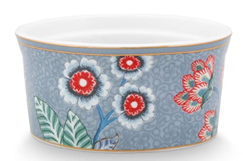 PIP STUDIO 51019008 Flower Festival Ramequinform rund Blue 8,7 cm von Pip Studio
