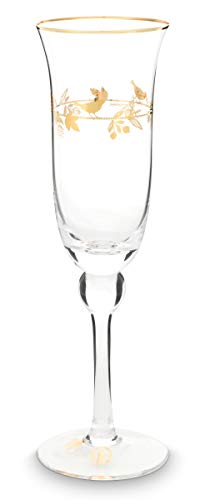 PIP STUDIO 51131036 Winter Wonderland Gold Champagnerglas 0,22 l (1 Stück) von PIP STUDIO