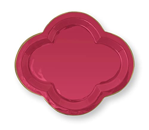 Pip Studio Tablett Home Accessoires Gross | Dark Pink - 31 x 36 von Pip Studio