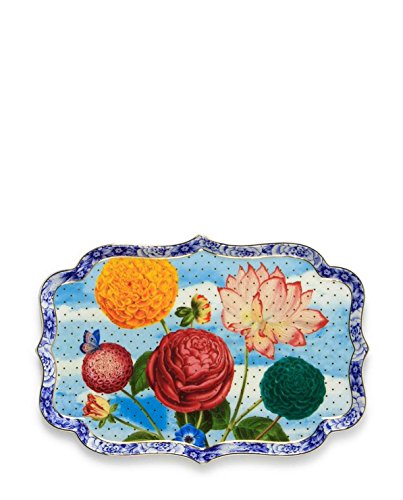 Pip Studio Tablett Royal Multi | Flowers - 26 x 18 cm von PiP Studio