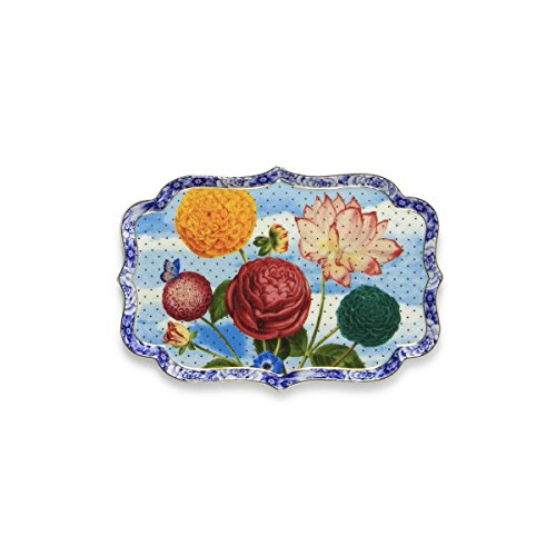 Pip Studio Tablett Royal Multi | Flowers - 26 x 18 cm von Pip Studio