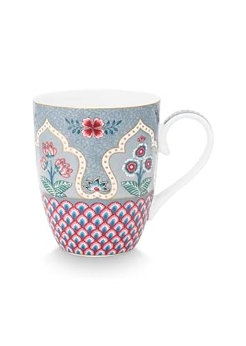 Pip Studio Tasse groß Winter Wonderland | Light Blue - 350 ml von PiP Studio