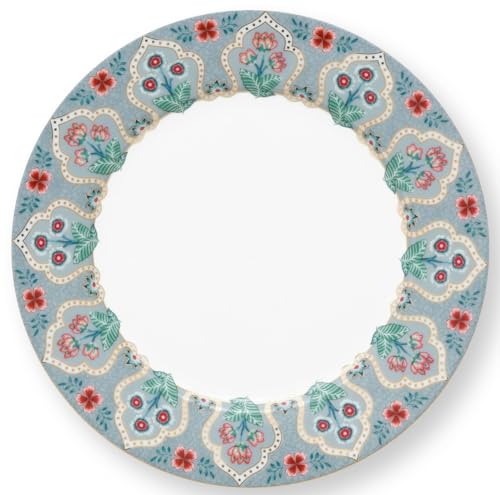 Pip Studio Teller Winter Wonderland | Light Blue - 21 cm von PiP Studio