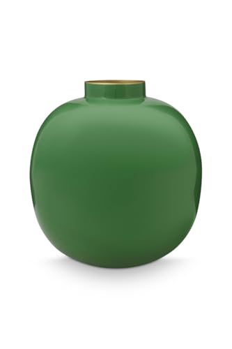 PIP STUDIO Home Deco Metal Vase grün 23 cm von Pip Studio