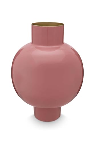 Pip Studio Vase Metal groß pink 31,5 x 42 cm von Pip Studio