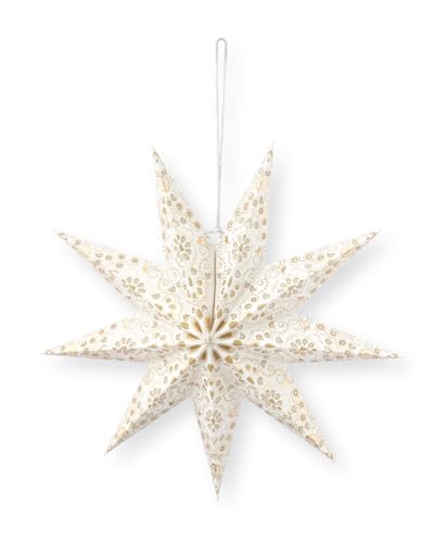 Pip Studio Weihnachtsstern Lampion weiß 60cm von Pip Studio