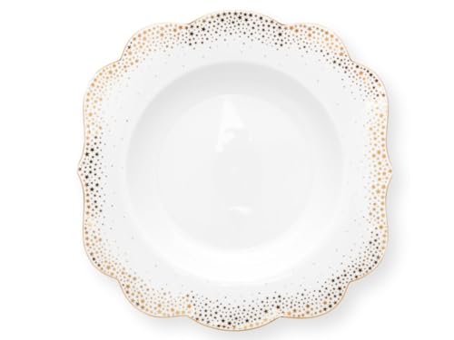 Pip Studio Royal Winter White Suppenteller 23,5cm von Pip Studio