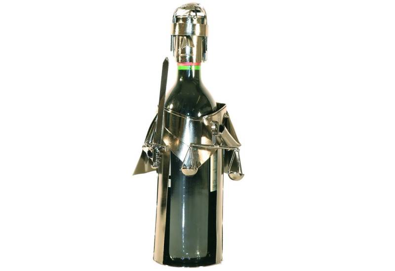 PiWear Dekobecher PiWear Weinflaschenhalter Metall Justizia PiWear Dekobecher PiWear Weinflaschenhalter Metall Justizia von PiWear