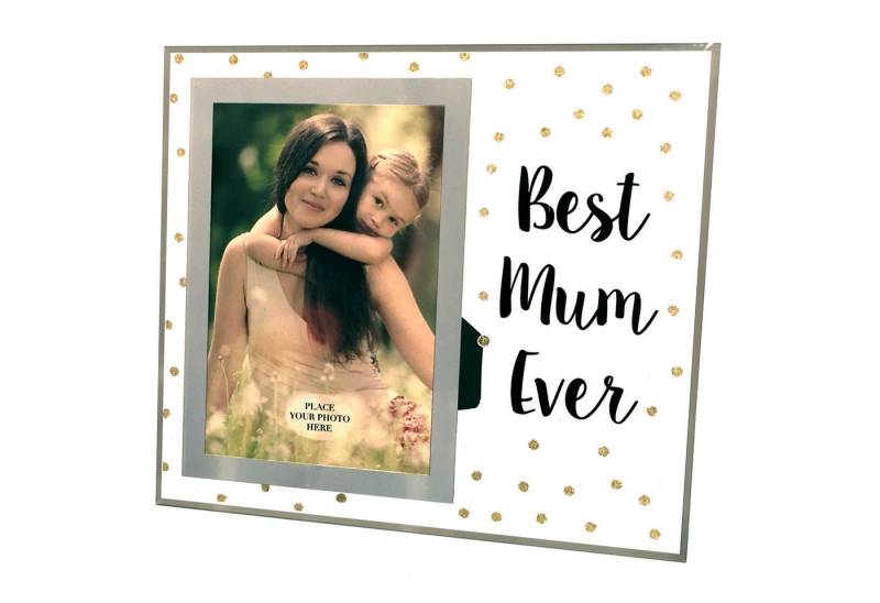 PiWear Metallschild PiWear Bilderrahmen Glas - Best Mum Ever PiWear Metallschild PiWear Bilderrahmen Glas - Best Mum Ever von PiWear