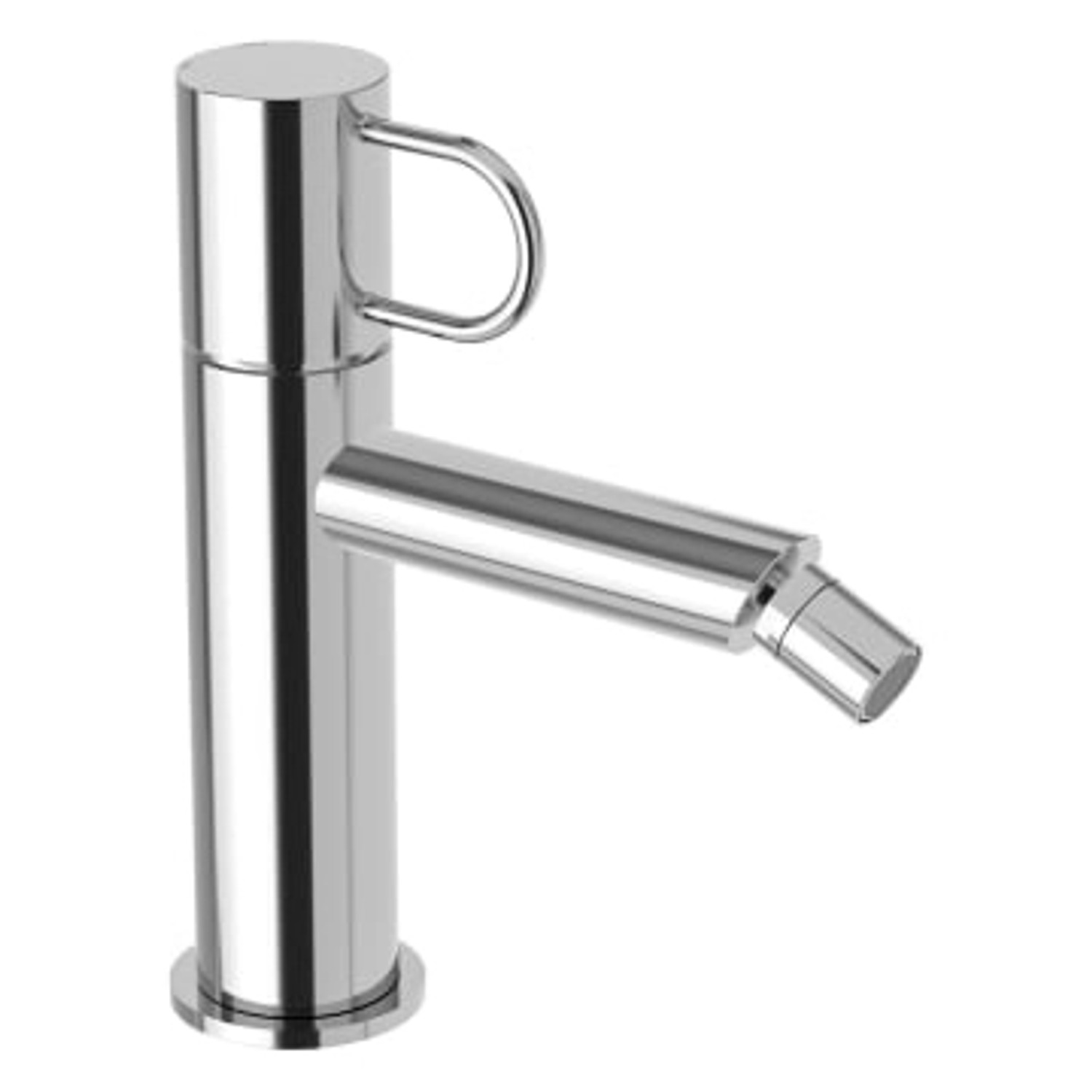 pianura Bidet-Einhebelmischer Stella 5L ohne Ablaufgarnitur in Chrom von pianura