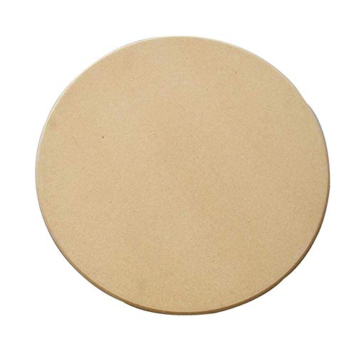 Runder Pizzastein - Cordierite Stone Pizza Tray - Für Backofen und Grill (22.8 CM) von Piaoliangxue