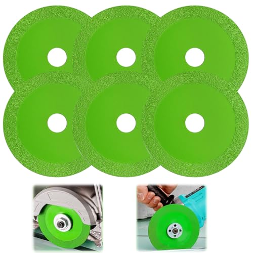 6PCS Felsplatten Schleifscheibe, 100mm x 15mm Glastrennscheibe, 20mm Innere Glass Cutting Disc, Fliesen Glas Steinplatten-Schneid, Glastrennscheibe for Winkelschleifer 6PCS Felsplatten Schleifscheibe, 100mm x 15mm Glastrennscheibe, 20mm Innere Glass Cutting Disc, Fliesen Glas Steinplatten-Schneid, Glastrennscheibe for Winkelschleifer von Piashow