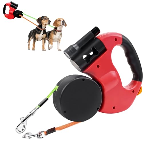 Hundeleine Doppelleine für 2 Hunde von Piashow