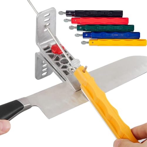 Messerschärfer Set, Erwachsene Schärfset, Messerschärfer Profi für den Innen und Außenbereich mit 5 Wetzsteinen, Messer Schleifgerät von Piashow