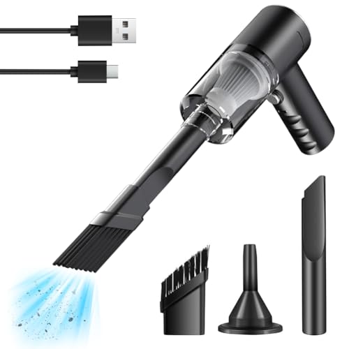 Piashow Handheld Vacuum Cleaner,Auto staubsauger stark,Mini staubsauger,99800Pa 3-in-1 Handheld Vacuum Cleaner Battery Wireless, 3-Speed Powerful Strong von Piashow