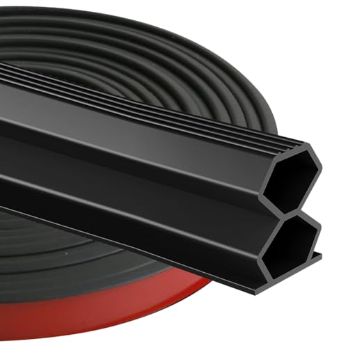 Türdichtung Gummi Selbstklebend, 6m Dichtungsband Selbstklebende, Fensterabdichtung, Anti-Kollision, Anti Schalldichter, Anti Wasserdichter (10mm*12mm*6m) von Piashow