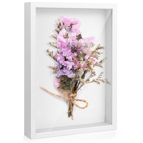 3D Bilderrahmen zum Befüllen 20x29 cm Tiefer Bilderrahmen A4 3D Objektrahmen Rahmen für Fotos Blumen Souvenirs und DIY Kunsthandwerk - Weiß 3D Bilderrahmen zum Befüllen 20x29 cm Tiefer Bilderrahmen A4 3D Objektrahmen Rahmen für Fotos Blumen Souvenirs und DIY Kunsthandwerk - Weiß von Piaxle