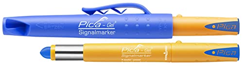 PICA 8084/SB - Marcador permanente GEL (Amarillo) en blister, Gelb von Pica
