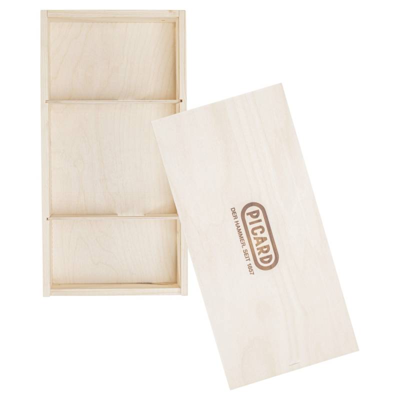 Picard Geschenkverpackung 345x205x48cm aus Holz für Latthämmer und Schlosserhämmer Picard Geschenkverpackung 345x205x48cm aus Holz für Latthämmer und Schlosserhämmer von Picard