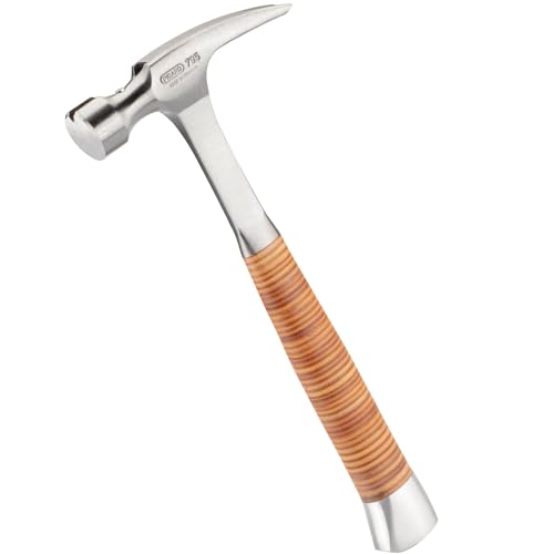 Picard Typ 795 Rip-Hammer mit Ledergriff, glatte Bahn von Picard