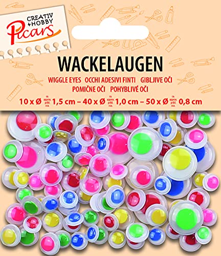 Picars 51008 Wackelaugen, bunt, kompakt von Kleiber