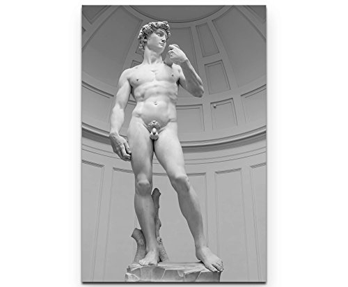 Picarto Leinwandbild 90x60cm Statur Michelangelo – David von Picarto