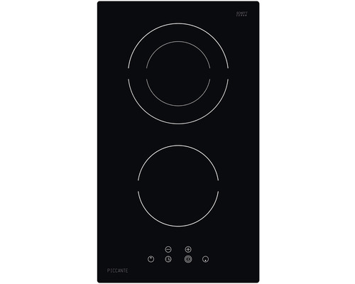 Piccante Glaskeramik Kochfeld Breite 30 Cm Mit 2 Kochzonen Kochplatte Defektware D-Ware von Piccante