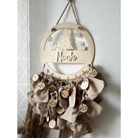 Adventskalender Personalisiert Mit Namen. Zum Selbst Befüllen Holz Graviert Acryl Adventskalender Personalisiert Mit Namen. Zum Selbst Befüllen Holz Graviert Acryl von PiccolinaAT