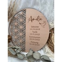 Geschenk Für Firmung. Kommunion. Konfirmation. Erstkommunion Personalisiertes Geschenk. Patenkind von PiccolinaAT