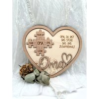 Geburtstagsgeschenk Für Oma. Geschenk Oma Personalisiert. Großmutter. Von Den Enkeln. Enkelkinder von PiccolinaAT