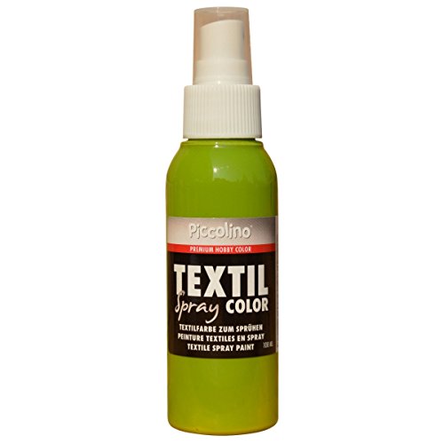 PICCOLINO Textil Spray - 100ml Kiwi - Textilfarbe zum Sprühen von Piccolino