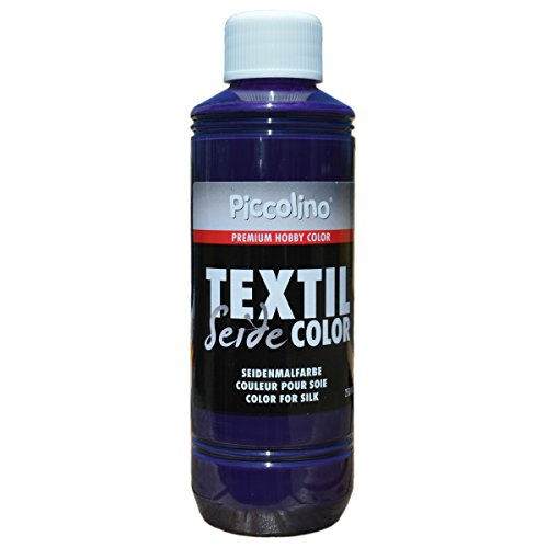 Seidenmalfarbe Violett 250ml - Seidenfarbe Piccolino Textil Color - Textilfarbe Seide von Piccolino